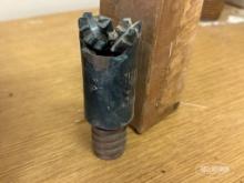 Unused 1-3/4in Milled Tooth 2 Cone Rock Drill Bit w/ A Rod Pin