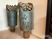 (2) 2-7/8in Milled Tooth 2 Cone Rock Drill Bit w/ A Rod Pin