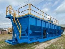 2002 Del Tank Sandcat Oilfield T/A Trailer Mounted Flowback Tank [YARD 2]