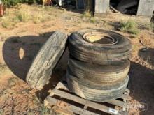 Unused 8.25R15TR Tires & Rims