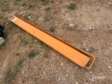 Unused 2025 Wolverine EX-66-78L 76in Pallet Fork Extensions