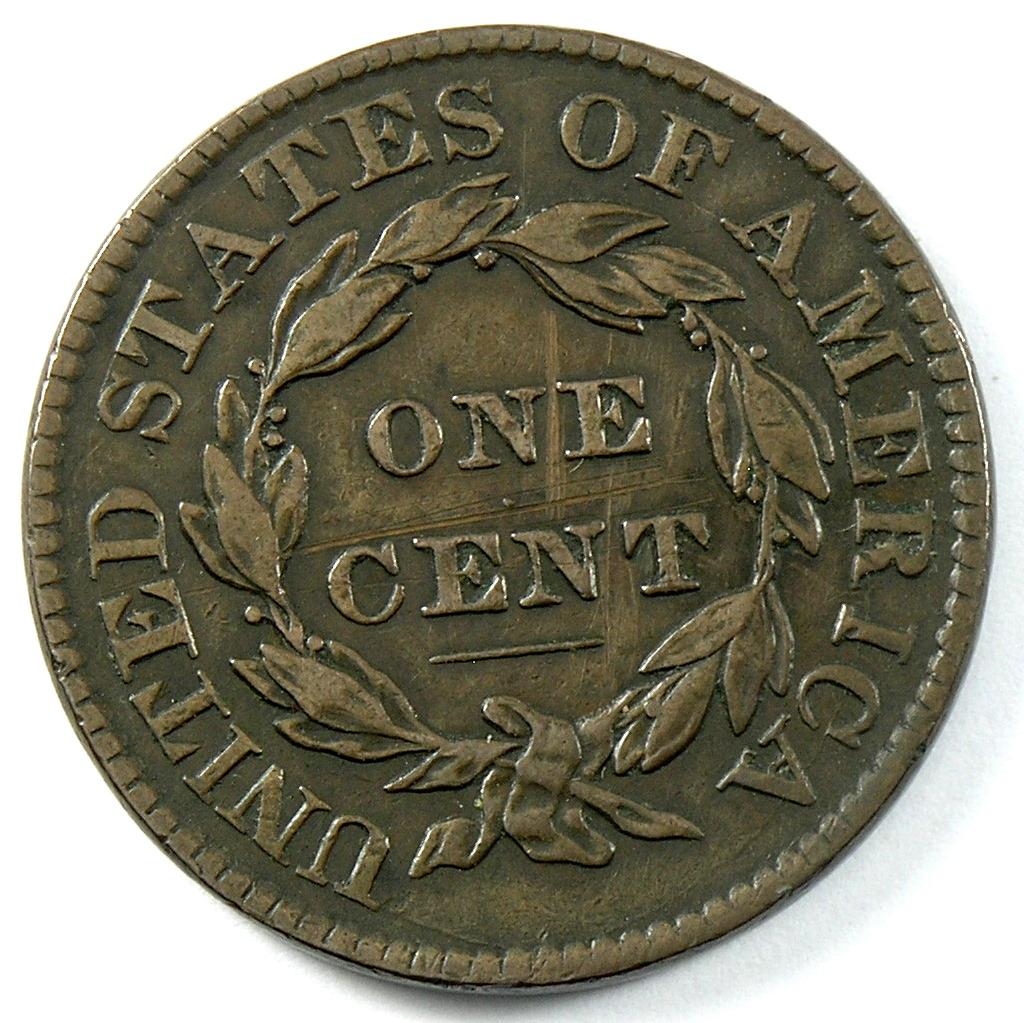 1830 U.S. Liberty Head Large Cent (Medium Letters)