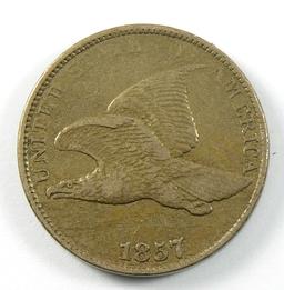 1857 U.S. Flying Eagle Cent