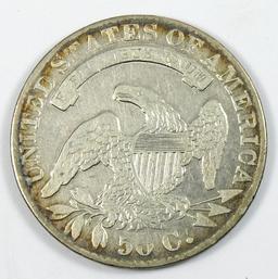 1832 Capped Bust Fifty-Cent. Large Letters