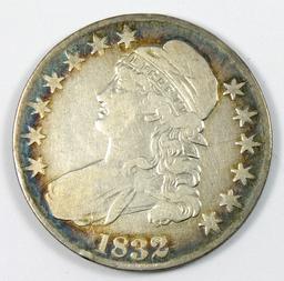 1832 Capped Bust Fifty-Cent. Large Letters