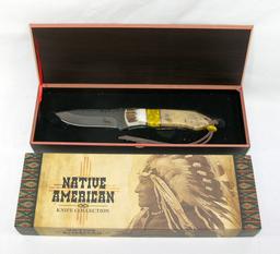 Native American  4” Blade  Boxed