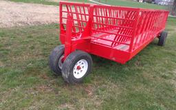 7'x 18' Martins Hay Feeder Wagon