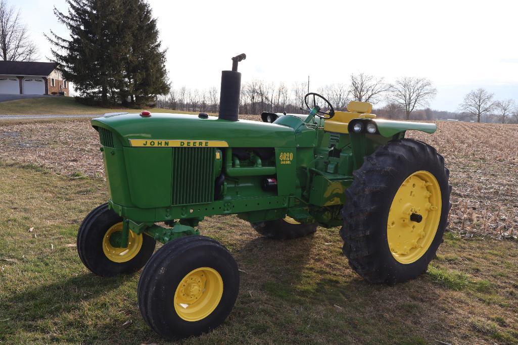 John Deere 4020 Synchro Range, Side Console, Dual Remotes