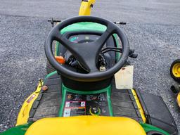 John Deere X485, Lawn tractor W/Deck, 47? Snowblower & rear Wheel Weights