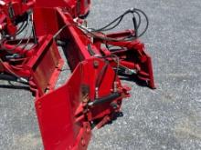 8' Snow Wolf Snow Plow W/21" Wings, Skid Loader Quick Attach