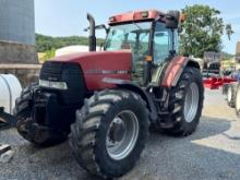 Case IH MX 135 4WD tractor with triple remotes Front and rear 3 point ,PTO showing 8321 hours
