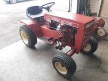 Wheelhorse B100 8 Speed Tractor W/ Mower & Tiller