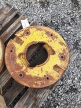 John Deere rear wheel weights by the piece X 2