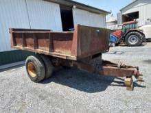 PTO dump cart with 7 1/2 x 12' dump box
