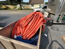 100 feet of 250 psi lay flat hose