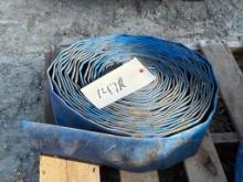Approx. 70 Ft of 3 In. 100 PSI Lay Flat Hose