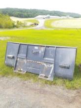 like new 84 inch high capacity quick attach bucket