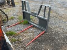 Zimmerman quick attach 3 prong bale spear (like new)