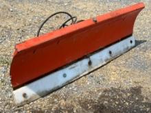Kubota BX 2763A hydraulic angle blade with poly edge