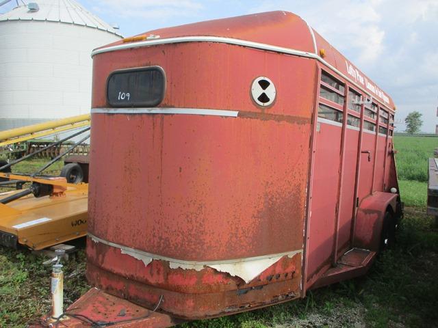 1999 CHAPARROL LIVESTOCK TRAILER
