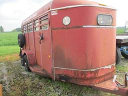 1999 CHAPARROL LIVESTOCK TRAILER