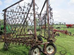 FUERST 30' TRANSPORT CHAIN LINK HARROW