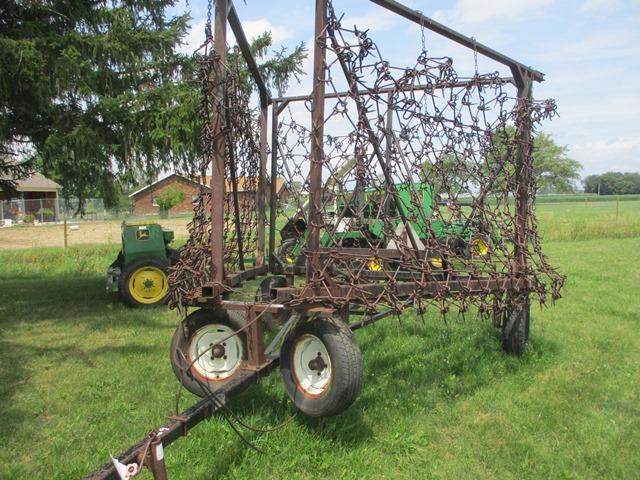 FUERST 30' TRANSPORT CHAIN LINK HARROW