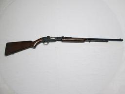 Winchester .22 S/L/LR M61 slide action tubular mags, sling rings, metal but