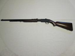 Winchester .22 S/L/LR M61 slide action tubular mags, sling rings, metal but