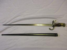 French M 1874 N 24407 bayonet/sword RS78156