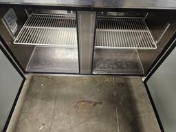 Turbo Air 2 door undercounter refrigerator