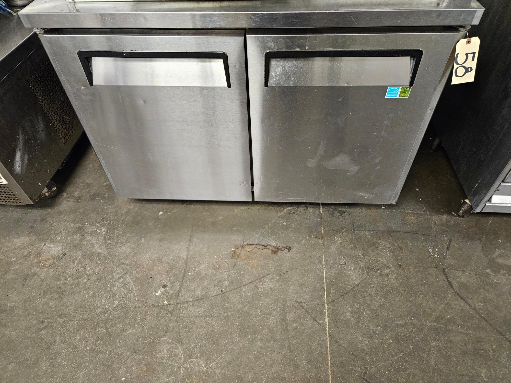 Turbo Air 2 door undercounter refrigerator