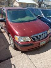 2000 Chevy Venture van (Burgundy)-3.4L, FWD VIN 1GNDXO3E5YD129917