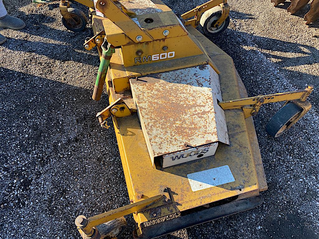 Woods RM 600 3 pt. Finish Mower