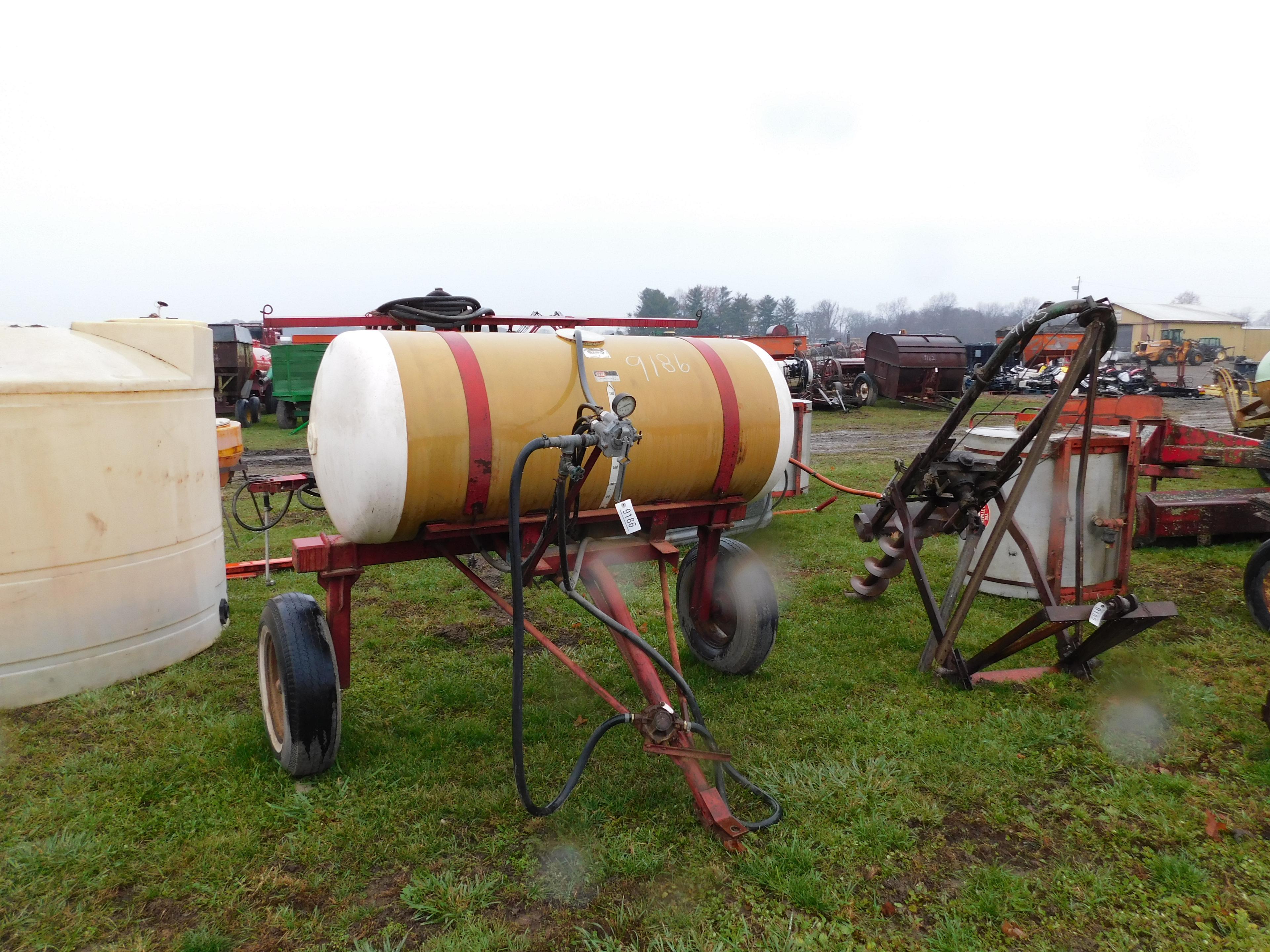 GALE 200 GALLON SPRAYER, PULL-TYPE