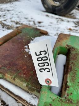 3 MASSEY FERGUSON SUITCASE WEIGHTS