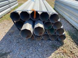 5in. Octagon Tubing 8ft. 20 ct.
