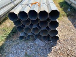 5in. Octagon Tubing 8ft. 20 ct.