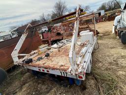 12' Flatbed with Hydraulic Rear Arms & Weather guard side Boxes