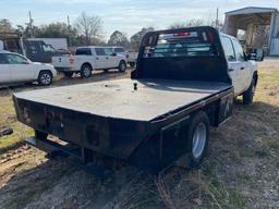 2011 Chevy 3500 Crewcab Flatbed 6.6 duramax 223k runs & drives no issues clean title 14K