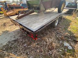 Big Tex 120A 20ft. Flatbed trailer tandem 7K Axles has title