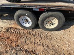 Big Tex 120A 20ft. Flatbed trailer tandem 7K Axles has title
