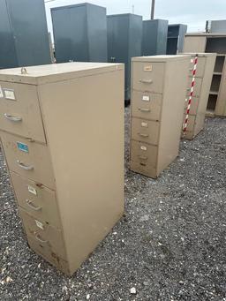3 filing Cabinets