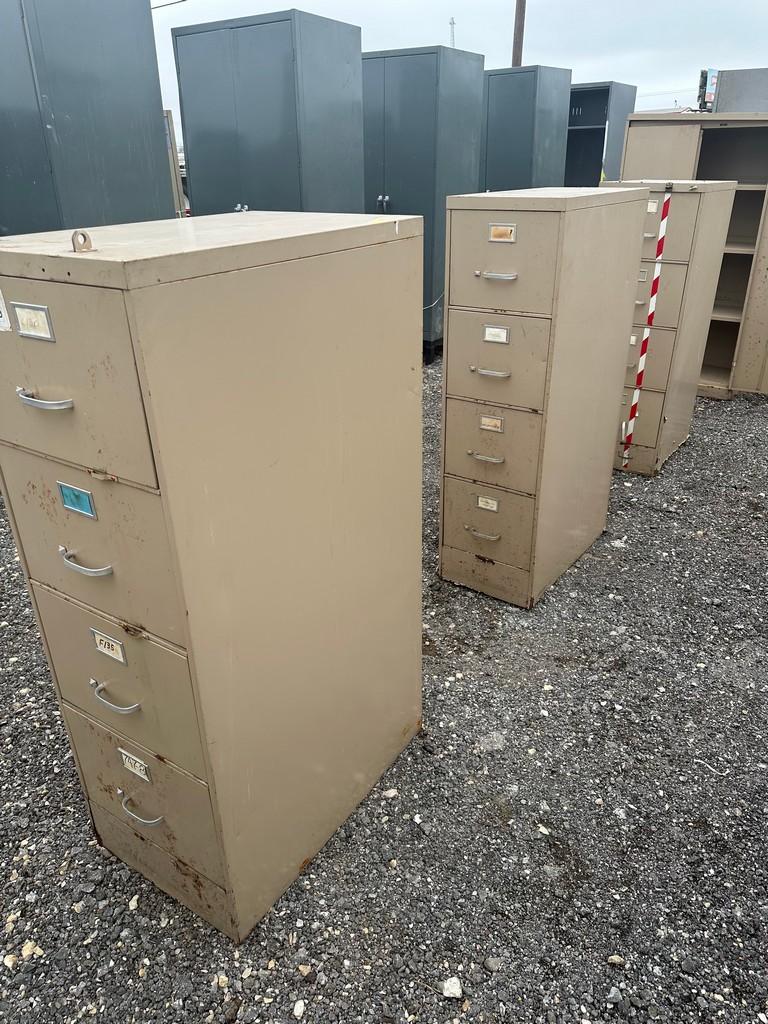 3 filing Cabinets