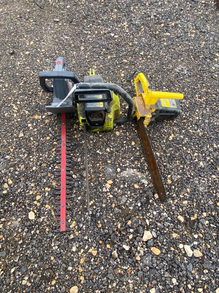 Chain Saw & hedger
