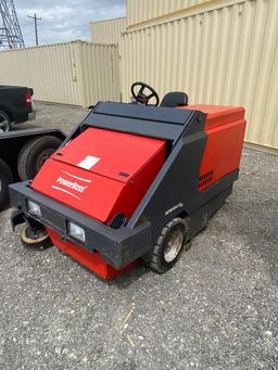 Powerboss 6XLP  (Amadillo 6X) Sweeper/vacuum runs & operates (Propane bottle does not go)
