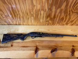 Ruger Model 10/22 22 LR, Engraved Wooden Stock Sn#0021-20429