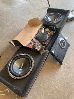 Sub Box,Amp & Radio
