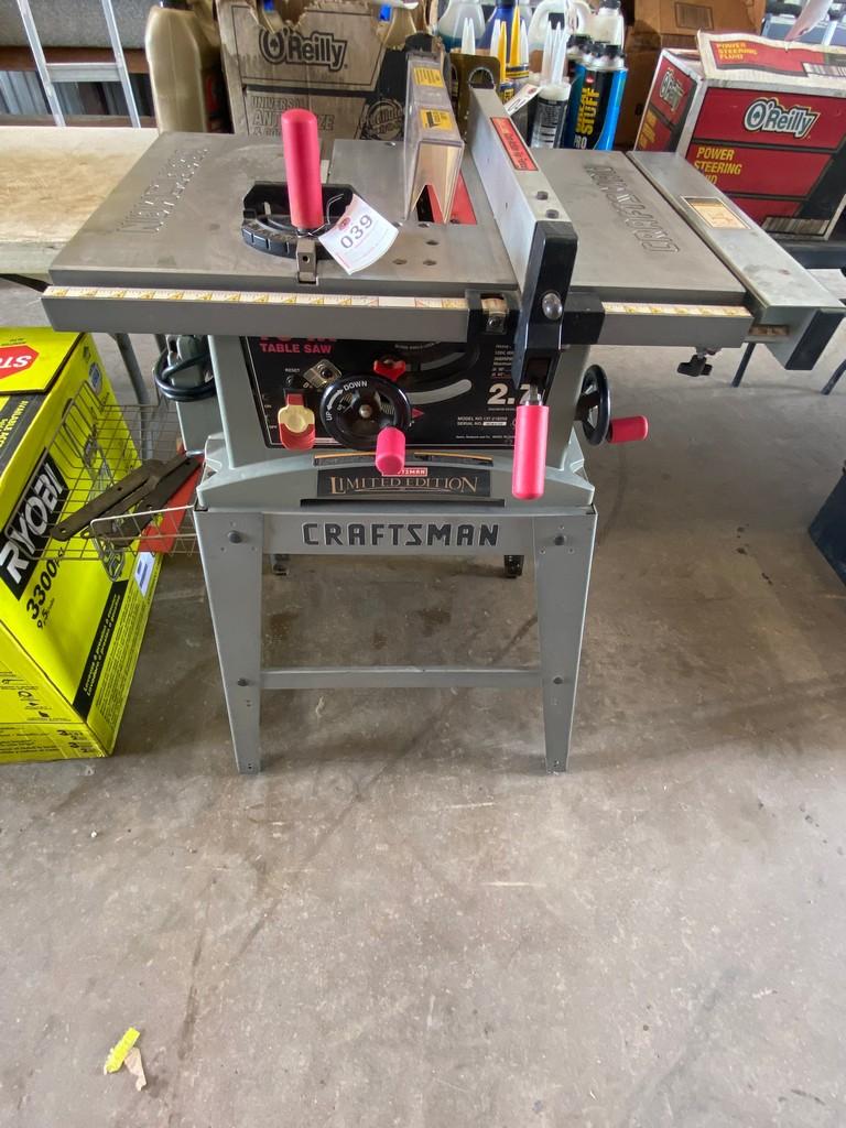Craftsman 10" Table Saw