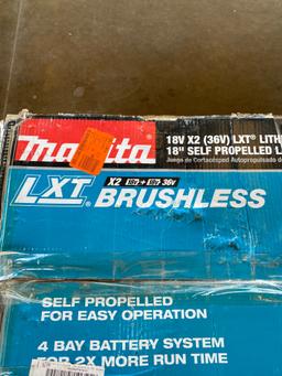 Makita 18V Self Propell Mower Battery & Charger